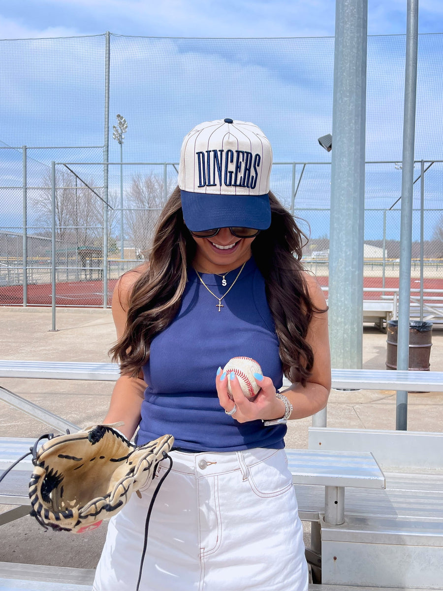 Dingers - Stripe Vintage Trucker Hat