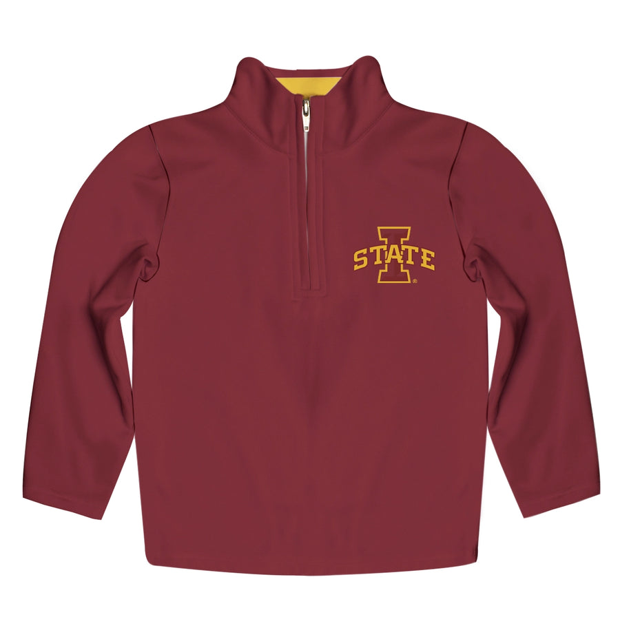 (PRE-ORDER) NCAA YOUTH/KIDS QUARTER ZIP | IOWA STATE