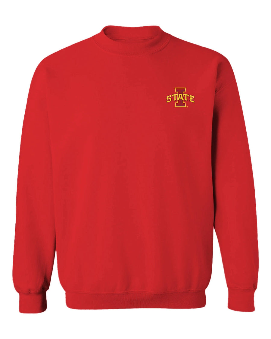 (PRE-ORDER) NCAA HAND SKETCHED WOMEN'S SWEATSHIRT | NEBRASKA, IOWA, IOWA STATE