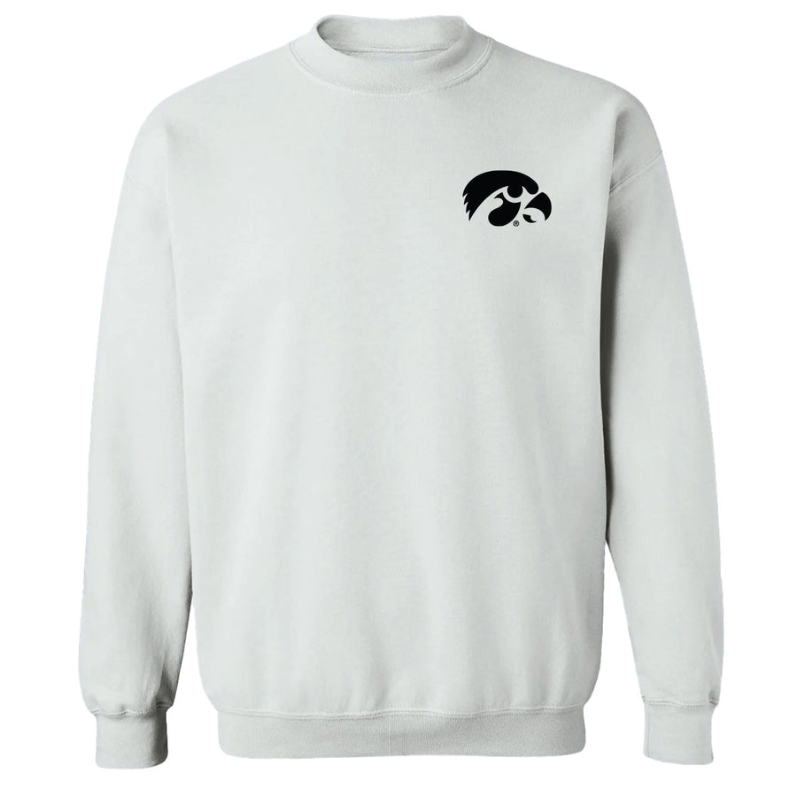 (PRE-ORDER) NCAA HAND SKETCHED WOMEN'S SWEATSHIRT | NEBRASKA, IOWA, IOWA STATE