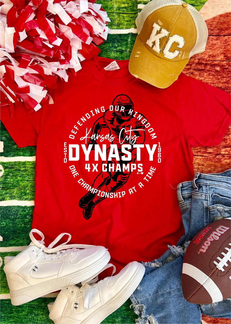 (PRE-ORDER) H+H KC DYNASTY CHAMPS SWEATSHIRT + TEE | YOUTH + ADULT