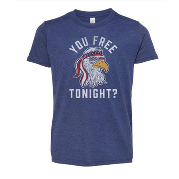 LEDGER YOU FREE TONIGHT EAGLE TEE | KIDS