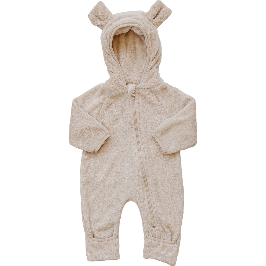 MEBIE BABY Fleece Bear Hooded Zipper (COLLECTIVE)