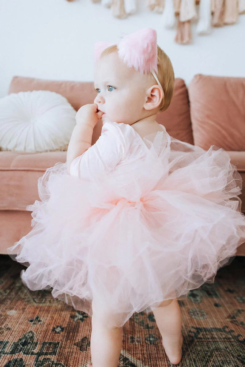 (PRE-ORDER) MILA + ROSE 3/4 SOLID TUTU LEOTARD | MULTIPLE COLORS