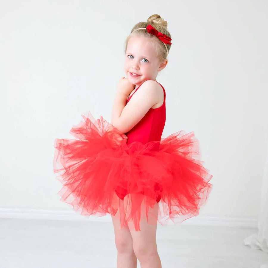 (PRE-ORDER) MILA + ROSE TANK SOLID TUTU LEOTARD | MULTIPLE COLORS