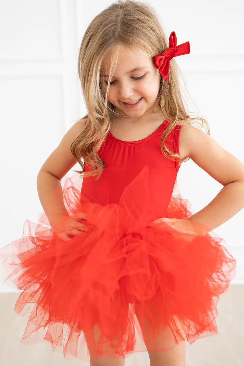 (PRE-ORDER) MILA + ROSE TANK SOLID TUTU LEOTARD | MULTIPLE COLORS