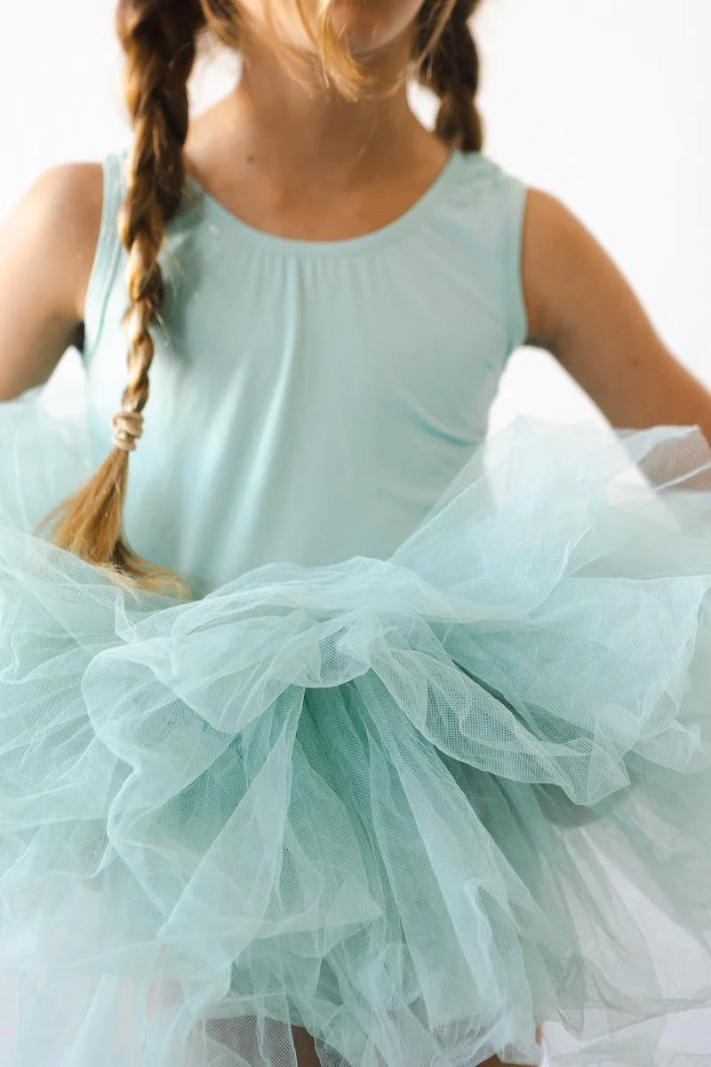 (PRE-ORDER) MILA + ROSE TANK SOLID TUTU LEOTARD | MULTIPLE COLORS