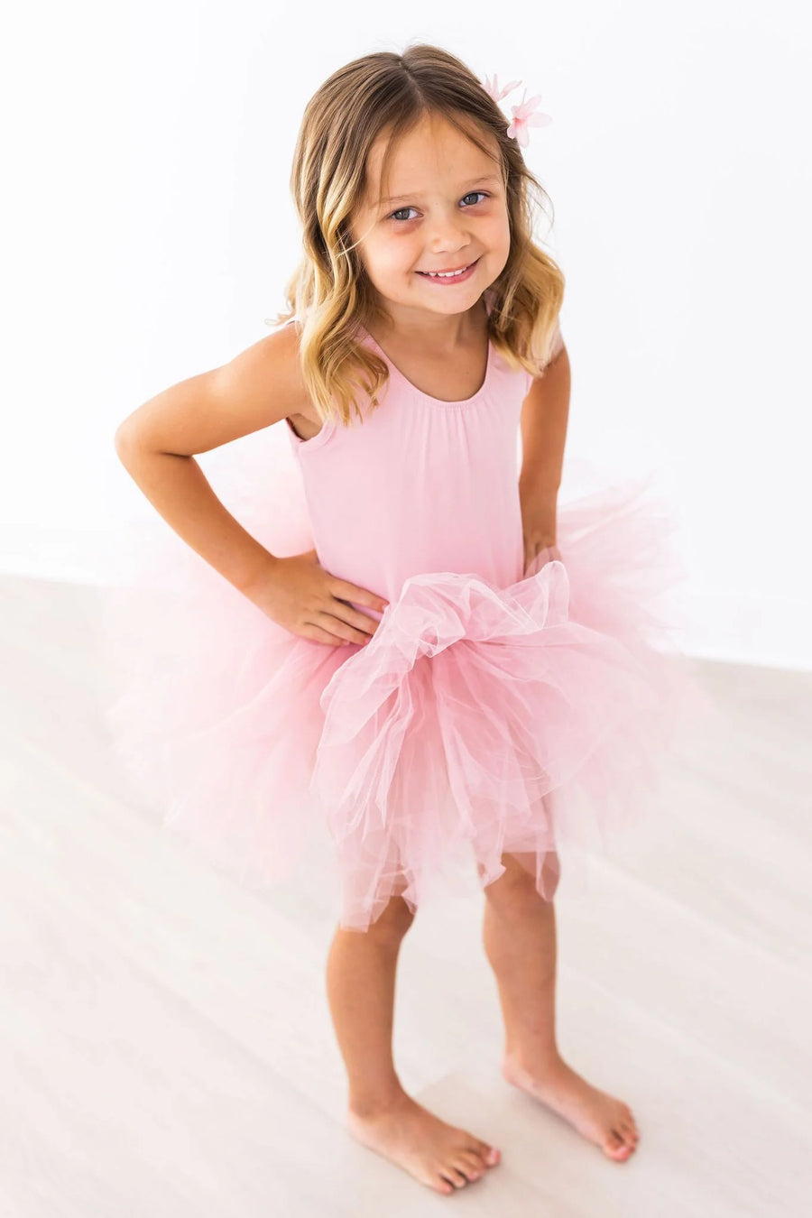 (PRE-ORDER) MILA + ROSE TANK SOLID TUTU LEOTARD | MULTIPLE COLORS