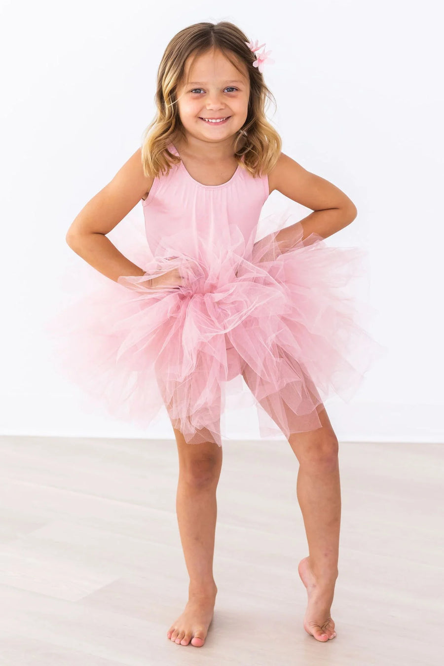 (PRE-ORDER) MILA + ROSE TANK SOLID TUTU LEOTARD | MULTIPLE COLORS