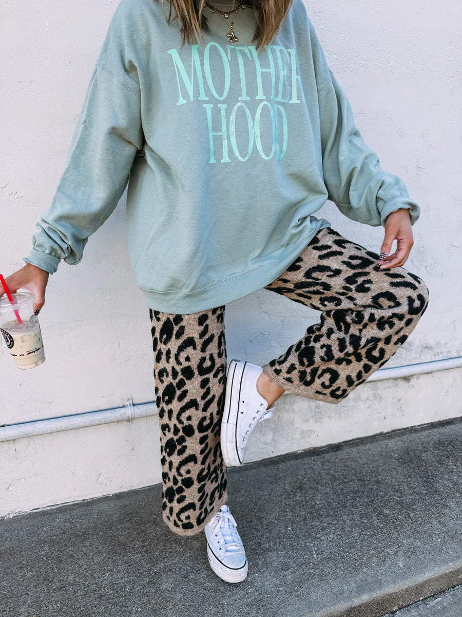 E+E MOTHERHOOD CREWNECK | GREEN