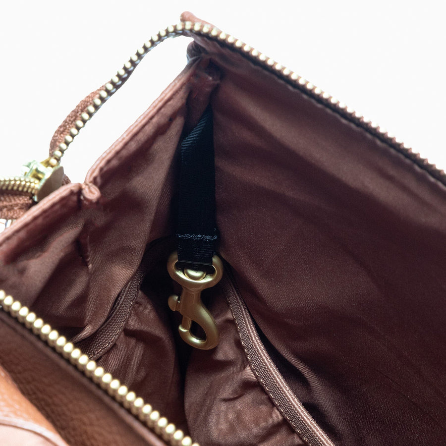 Cognac Mini Classic Bag II