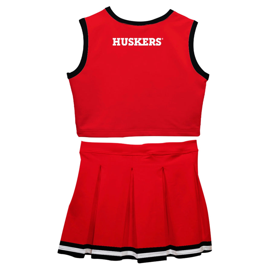 (PRE-ORDER) NCAA SLEEVELESS GIRLS CHEERLEADER SET | NEBRASKA, IOWA, IOWA STATE, CREIGHTON