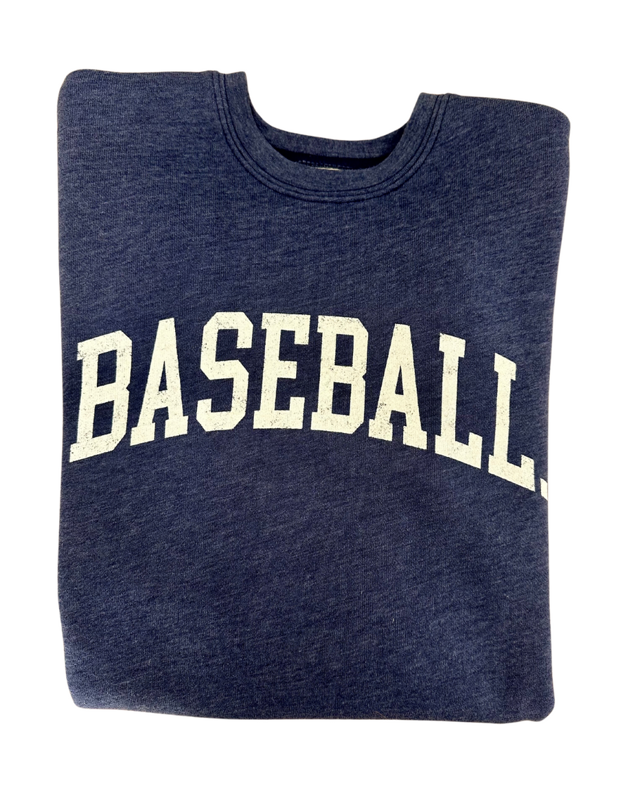 THE OC BASEBALL WOMEN'S SWEATSHIRT | HEATHER MIDNIGHT