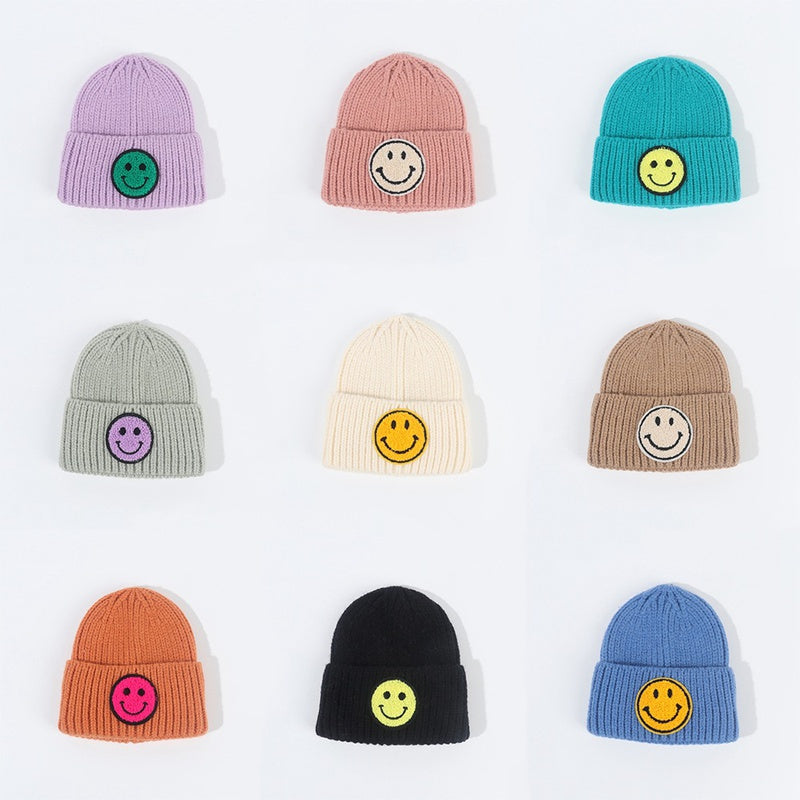 SAVED BY GRACE Happy Face Beanie (COLLECTIVE)