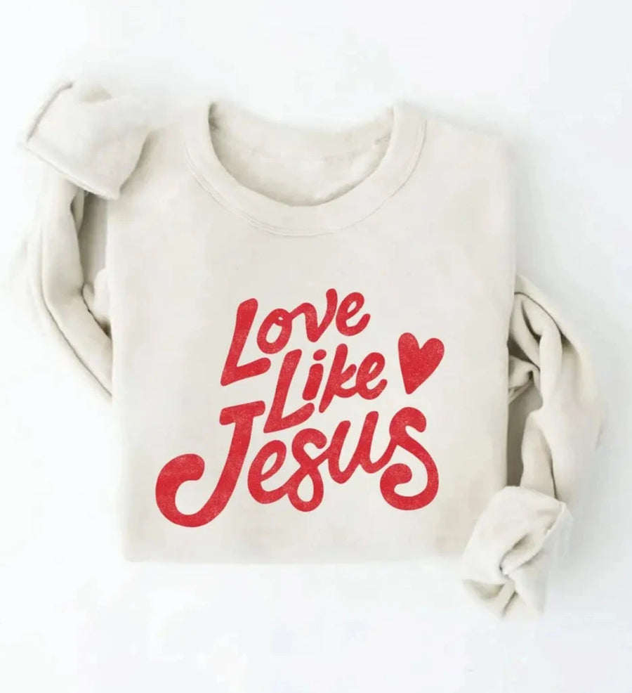 (PRE-ORDER) THE OC LOVE LIKE JESUS | WHITE RED