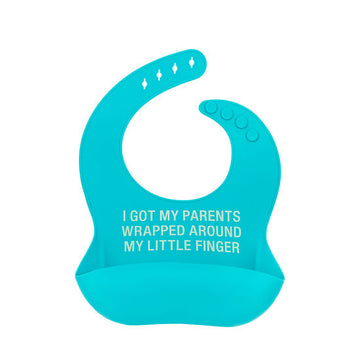 ABOUT FACE SILICONE BIB | PARENTS