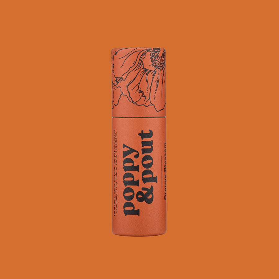 POPPY AND POUT LIP BALM | ORANGE BLOSSOM