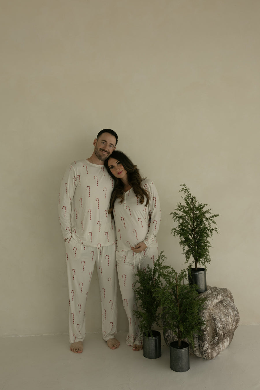 Men's Bamboo Pajamas | Candy Cane