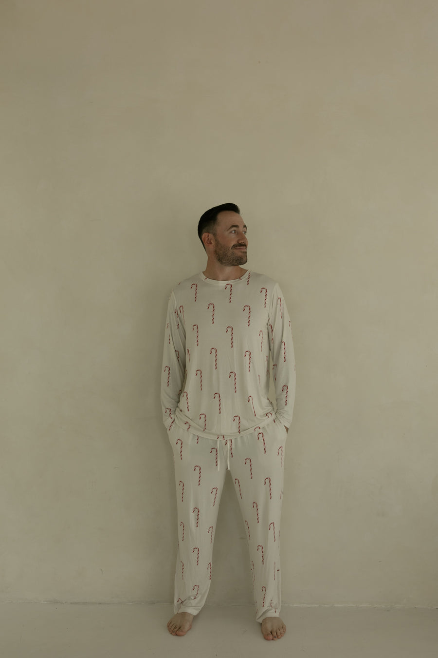 Men's Bamboo Pajamas | Candy Cane