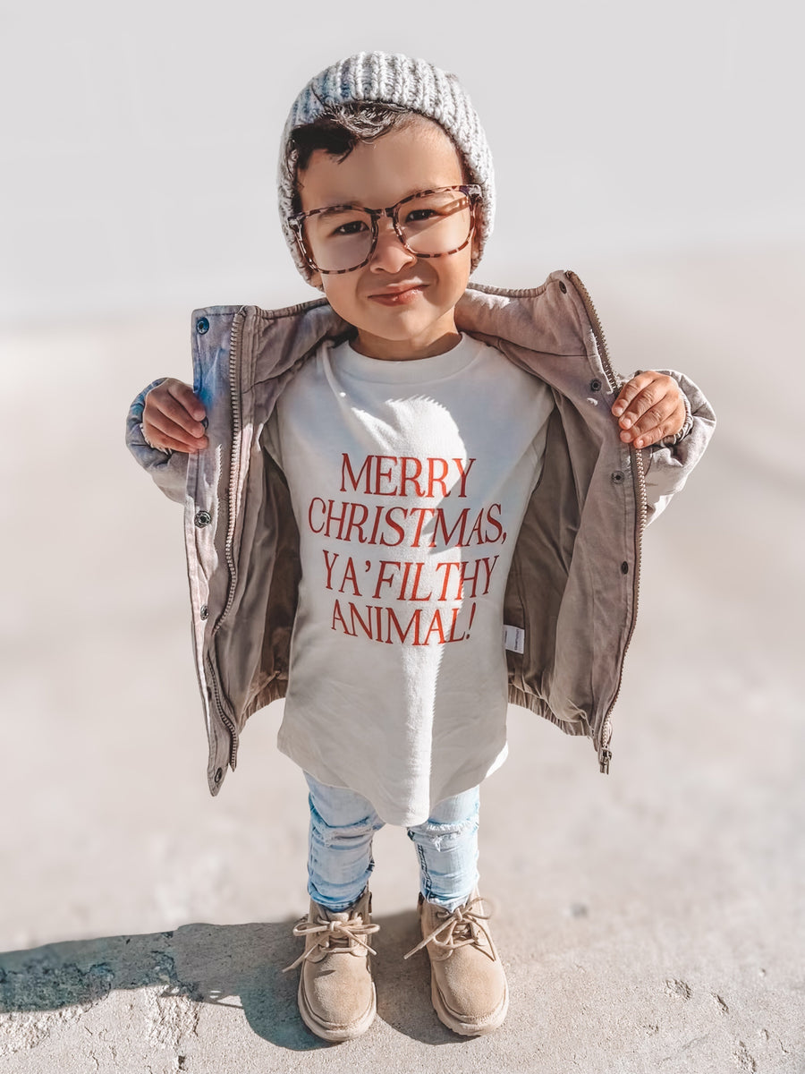 Merry Christmas, Ya Filthy Animal Tee