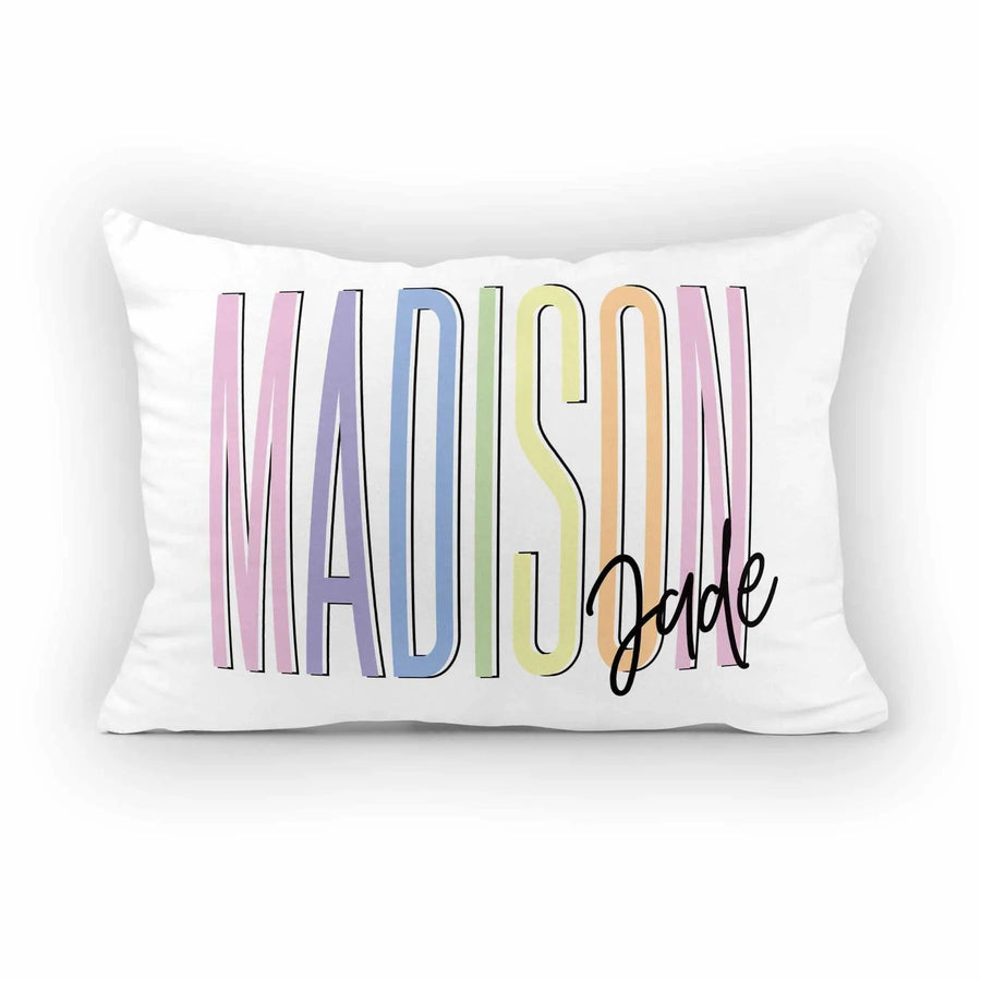 (PRE-ORDER) PERSONALIZED TRAVEL SNUGGLE PILLOW | VARIOUS STYLES