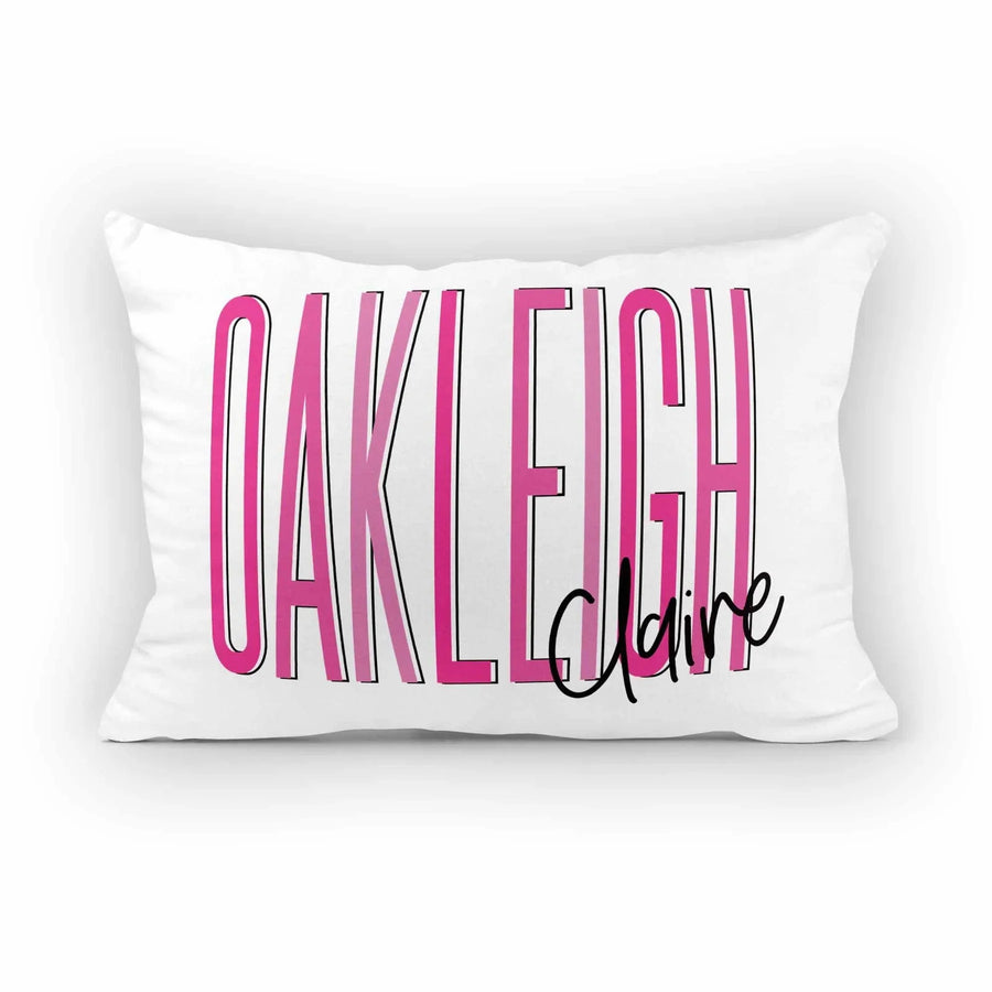 (PRE-ORDER) PERSONALIZED TRAVEL SNUGGLE PILLOW | VARIOUS STYLES