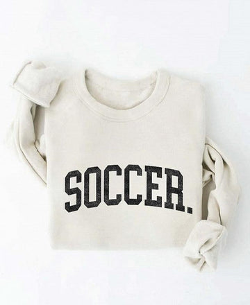 THE OC SOCCER WOMEN'S SWEATSHIRT | VINTAGE WHITE