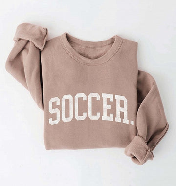 THE OC SOCCER WOMEN'S SWEATSHIRT | TAN