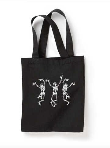 SAVED BY GRACE Dancing Skeletons Trick-or-Treat Bag (COLLECTIVE)
