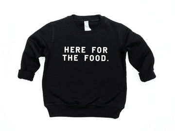 SAVED BY GRACE Here for the Food Pullover (COLLECTIVE)
