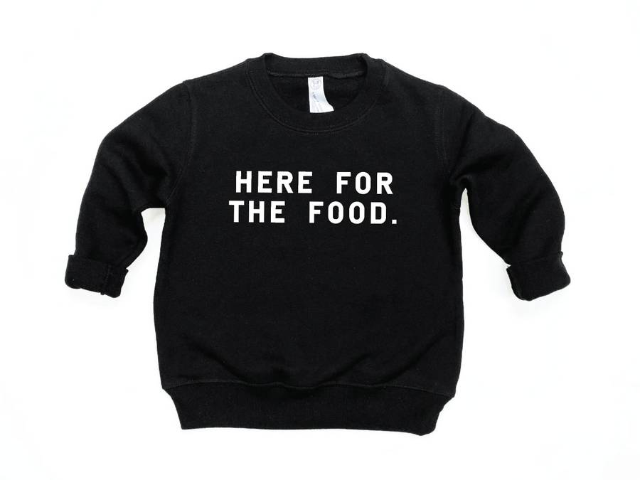 SAVED BY GRACE Here for the Food Pullover (COLLECTIVE)