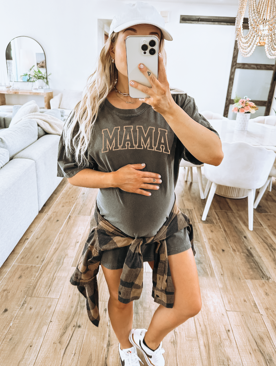 Mama Varsity Tee - New