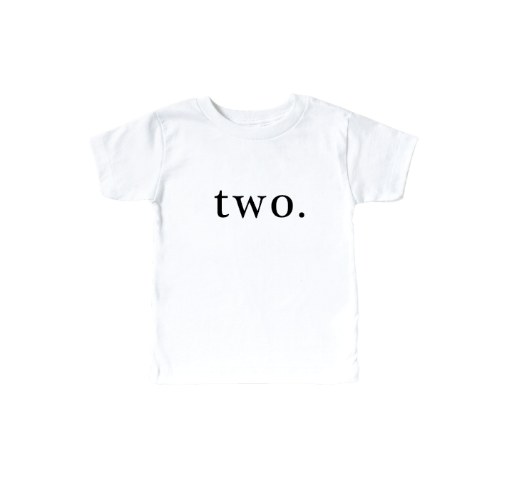 SAVED BY GRACE Two. - Birthday Tee (COLLECTIVE)