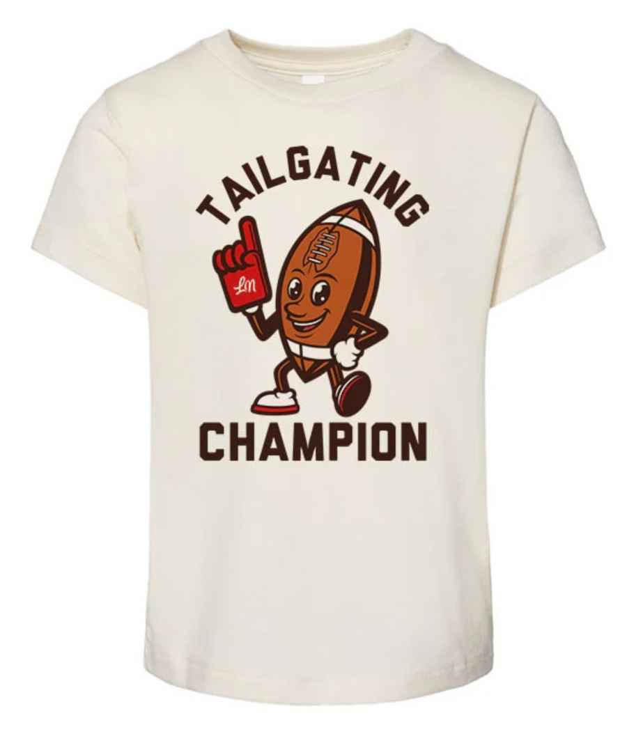 LEDGER TAILGATING CHAMPION KIDS GRAPHIC TEE