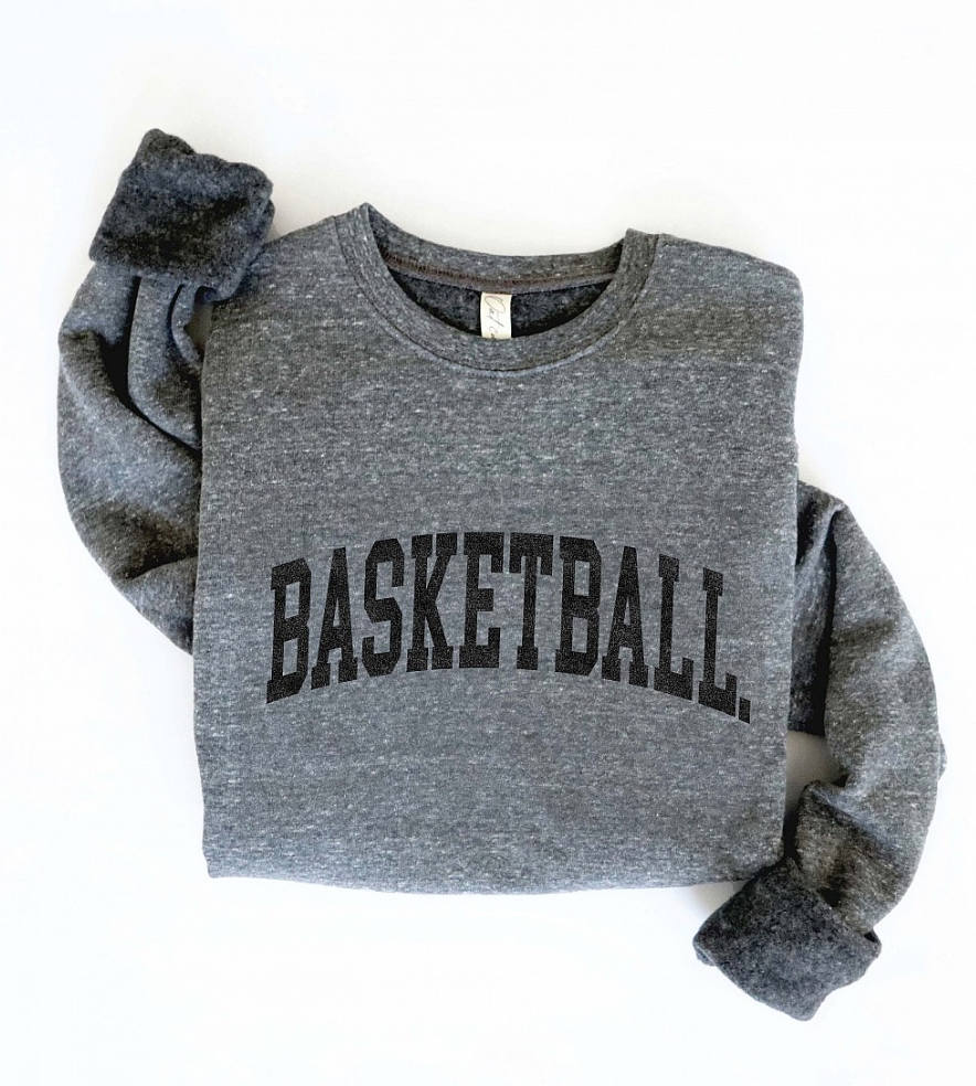 THE OC BASKETBALL SWEATSHIRT | DARK GREY