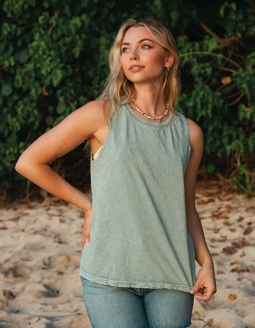 (PRE-ORDER) THE OC MINERAL WASH BASIC TANK | VARIOUS COLORS