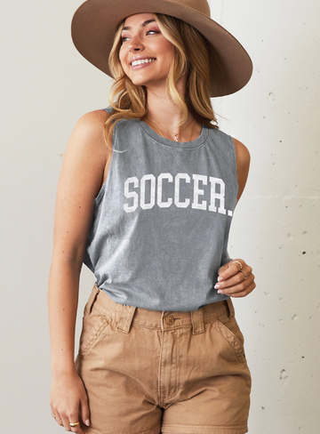 (PRE-ORDER) THE OC SOCCER MINERAL WASH TANK TOP | VARIOUS COLORS