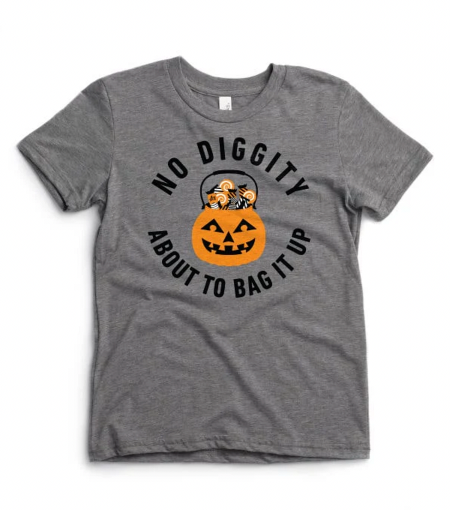 LEDGER NO DIGGITY HALLOWEEN TEE