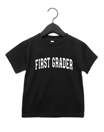 SAVED BY GRACE First Grader Varsity Tee (COLLECTIVE)