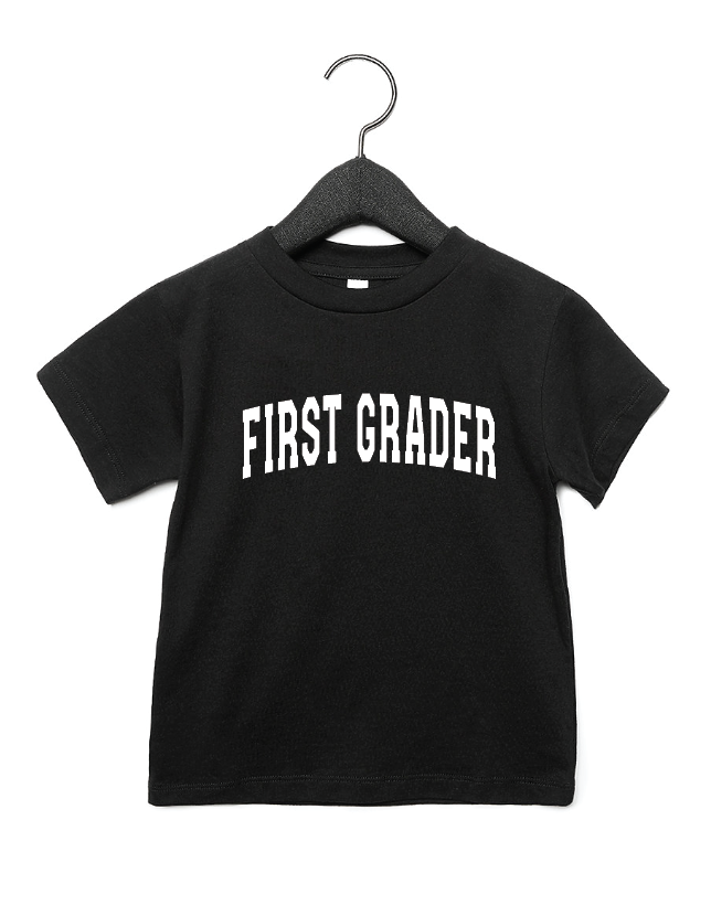 SAVED BY GRACE First Grader Varsity Tee (COLLECTIVE)