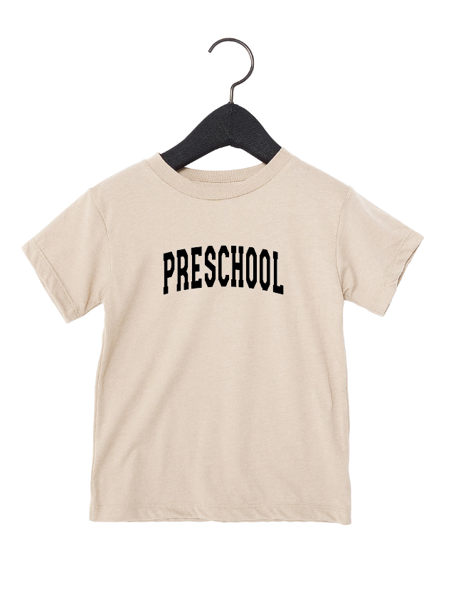 SAVED BY GRACE Preschool Varsity Tee (COLLECTIVE)
