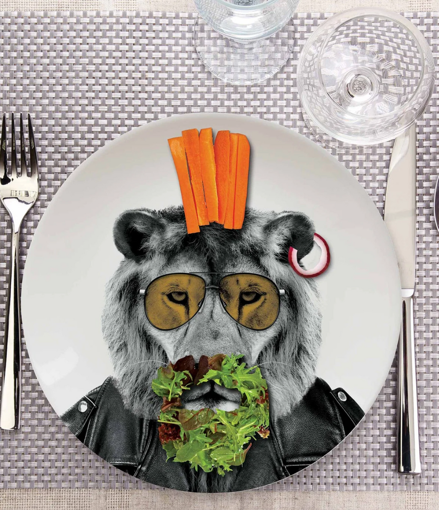 WILD DINING KID'S PLATE | LION