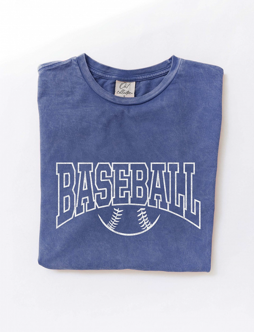 (PRE-ORDER) THE OC MINERAL WASH BASEBALL BALL TEE | VARIOUS COLORS