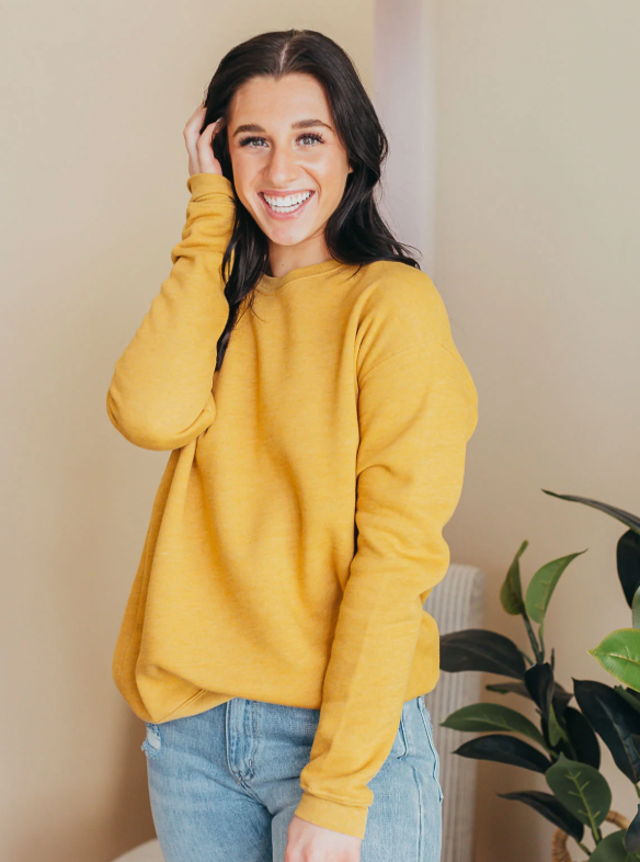 (PRE-ORDER) THE OC BASIC BLANK WOMEN'S SWEATSHIRT | VARIOUS COLORS