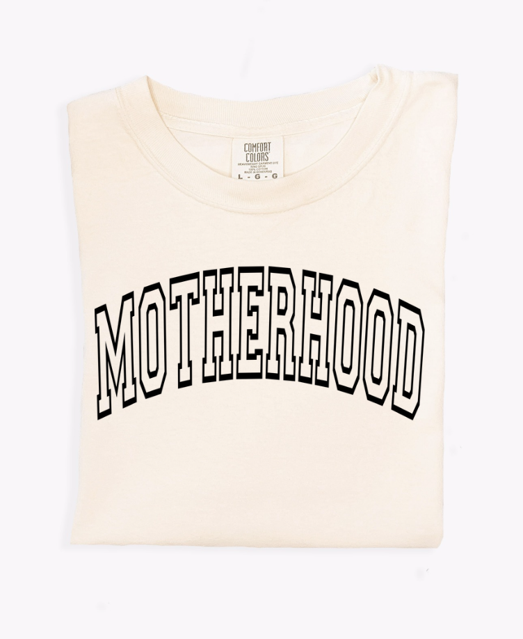 SAVED BY GRACE Motherhood Varsity Tee (COLLECTIVE)