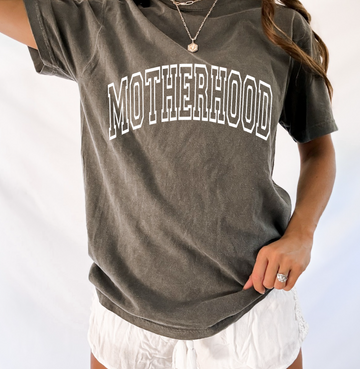 SAVED BY GRACE Motherhood Varsity Tee (COLLECTIVE)