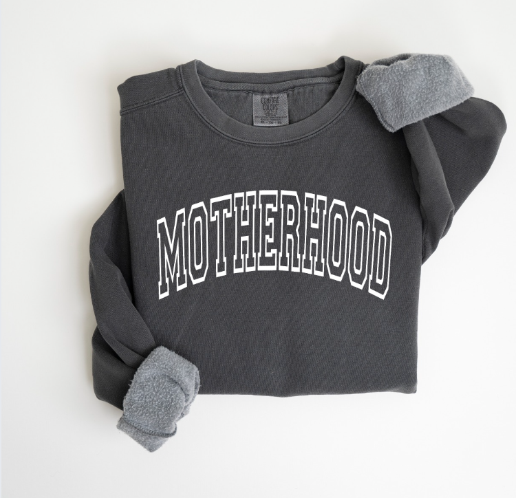 SAVED BY GRACE Motherhood Varsity Pullover (COLLECTIVE)