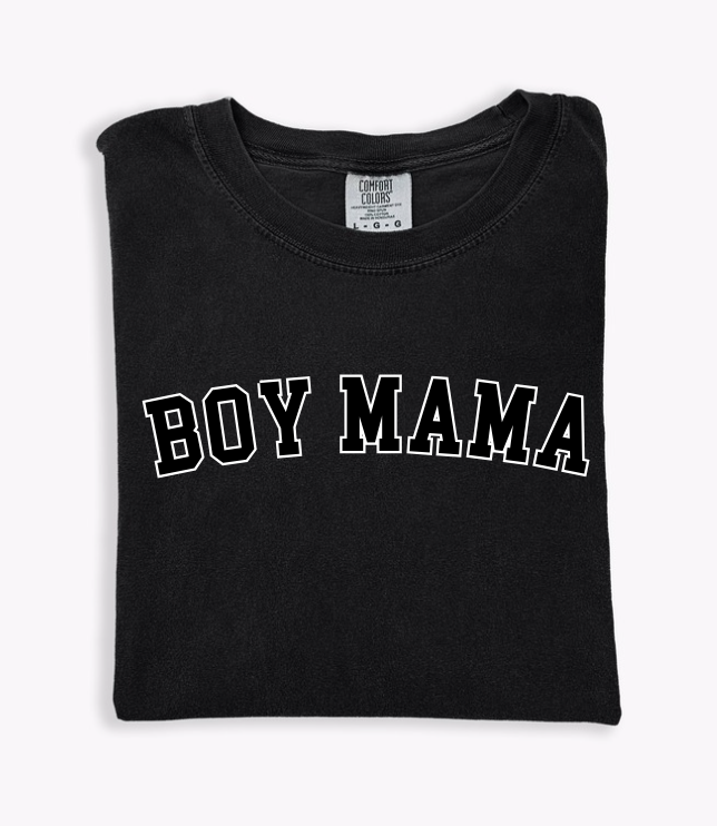 Boy Mama Outline Tee