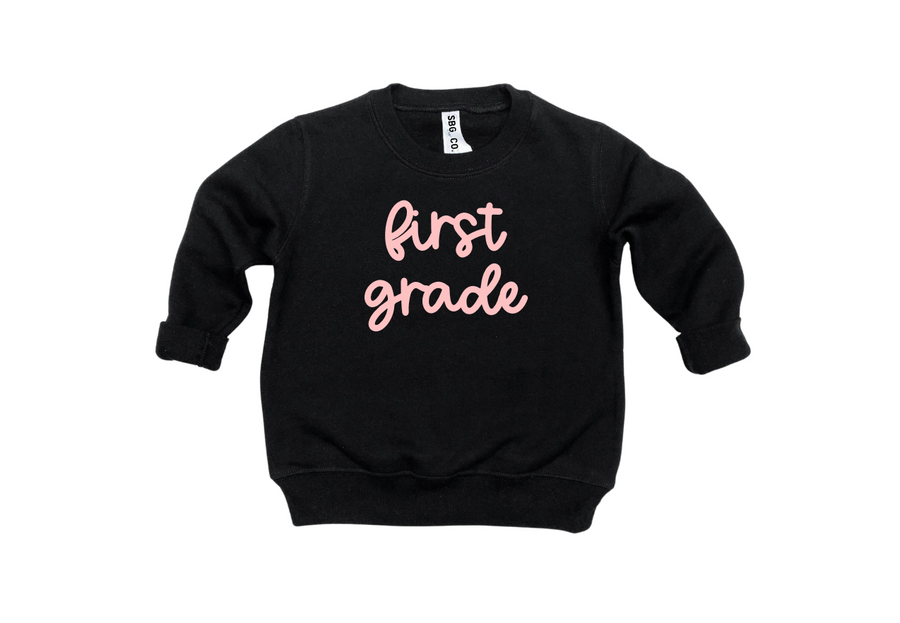 SAVED BY GRACE First Grade Girly Pullover (COLLECTIVE)