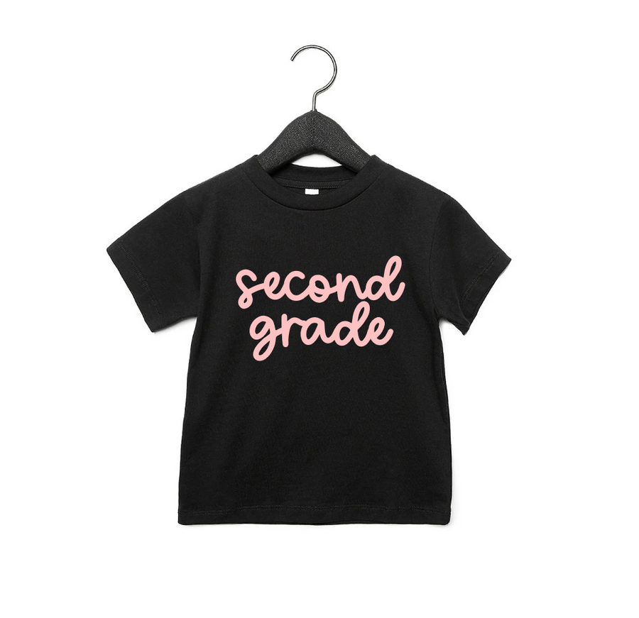 SAVED BY GRACE Second Grade Girly Tee (COLLECTIVE)